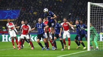 صدام العمالقة.. توقيت انطلاق مواجهة إنتر ميلان وأرسنال في دوري أبطال أوروبا 2026